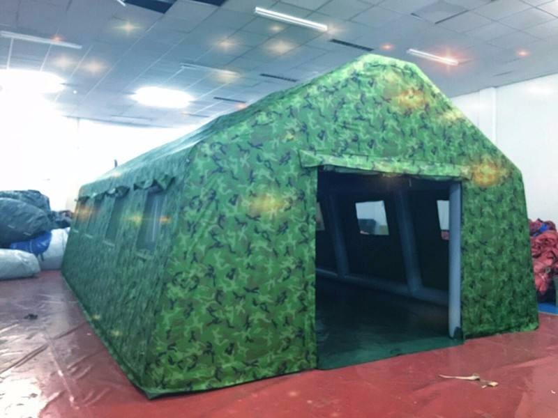 临沂迷彩军用充气帐篷